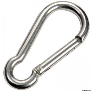 Moschettone inox senza sporgenza 10 mm